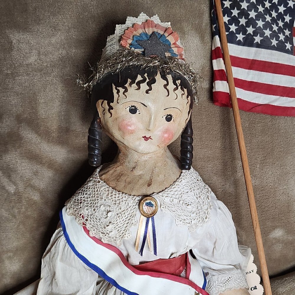 Nicol Sayre American Folk Art Doll